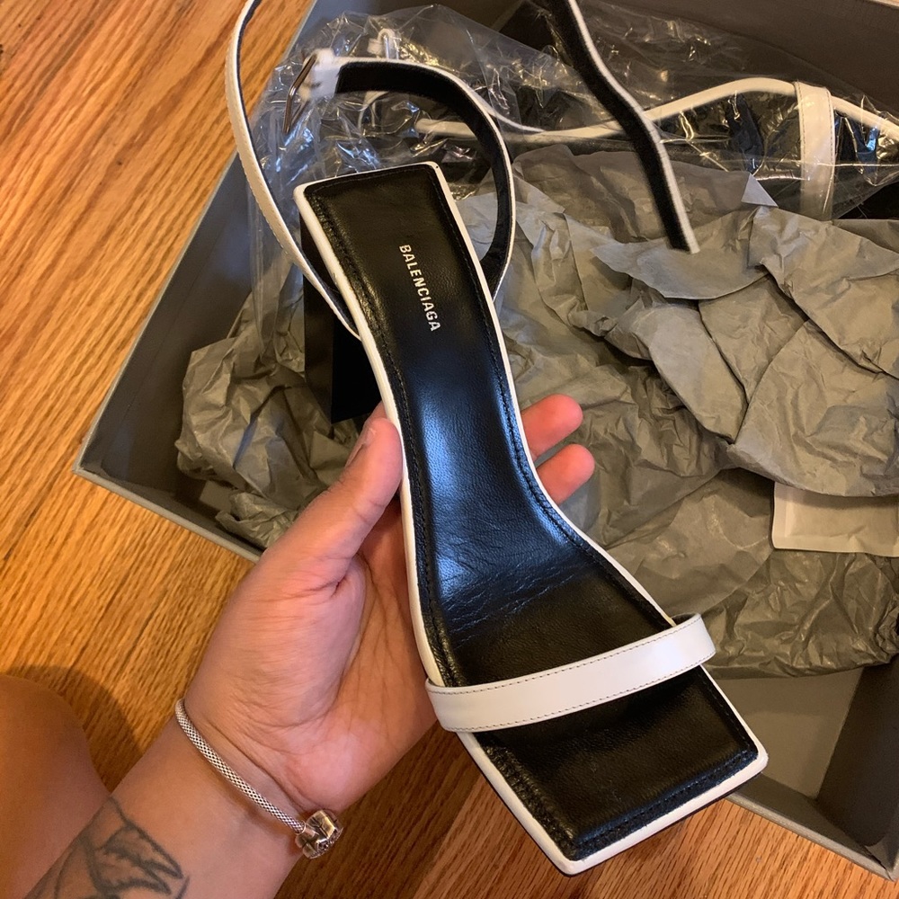 Balenciaga mid sandals size 35